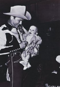 Roy Rogers Jr Proud Father Cowboy Country Western 12x8 Photo