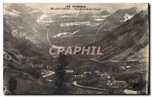 Old Postcard The Pyrenees Gavarnie Cirque General view