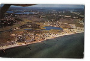 Cape Cod Massachusetts MA Vintage Postcard The Lighthouse Inn Aerial View