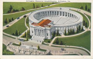 Arlington VA, Virginia - Arlington Memorial Amphitheatre - WB