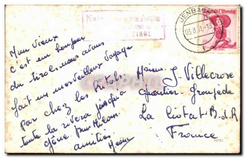 Old Postcard Tirol Tirol St Ehngihrus am