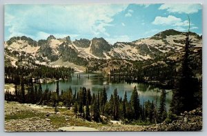 Sawtooth Mountains   Idaho   Postcard