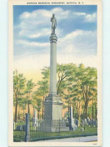 Linen MONUMENT SCENE Batavia New York NY AE7541