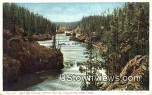 Rapids, Upper Falls - Yellowstone National Park, Wyoming WY  