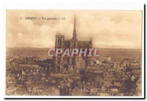 Amiens Old Postcard General view