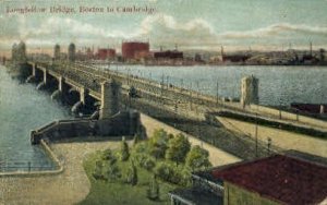 Reproduction - Longfellow Bridge - Boston, Massachusetts MA