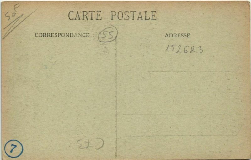 CPA COMMERCY Le Chateau vue de derrieere (152623)