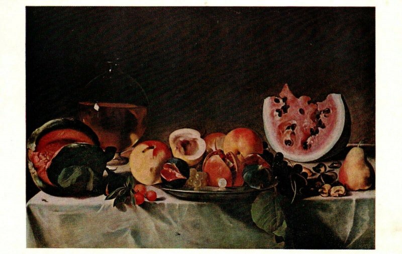 Washington DC National Gallery Of Art Still Life By Caravaggio Postcard