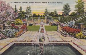 Virginia Richmond The Gardens Virginia House Windsor Farms 1940