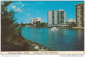 High Rise Condominiums On The Inland Waterway Pompano Beach Florida