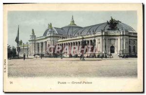 Postcard Old Paris Grand Palais