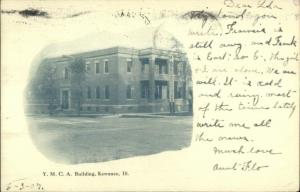 Kewanee IL YMCA Bldg c1905 Postcard