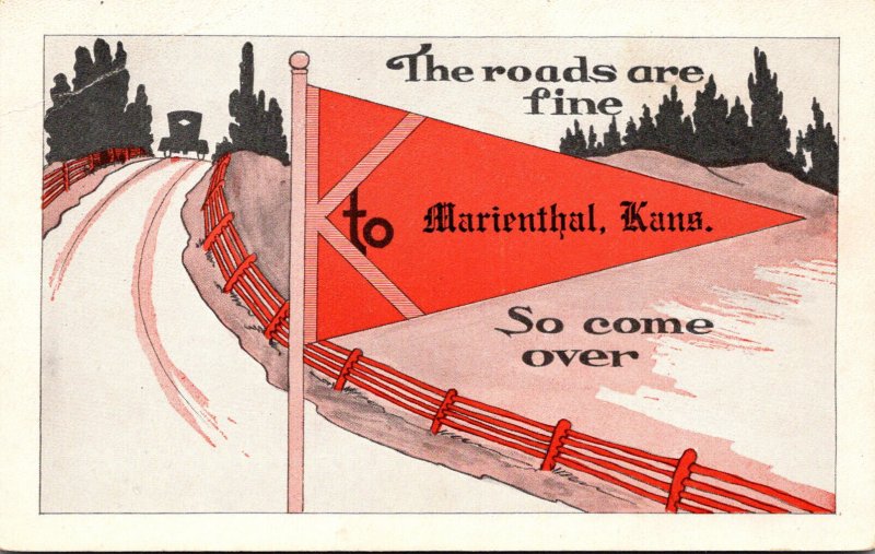 Kansas Marienthal The Roads Are Fine Pennant Series