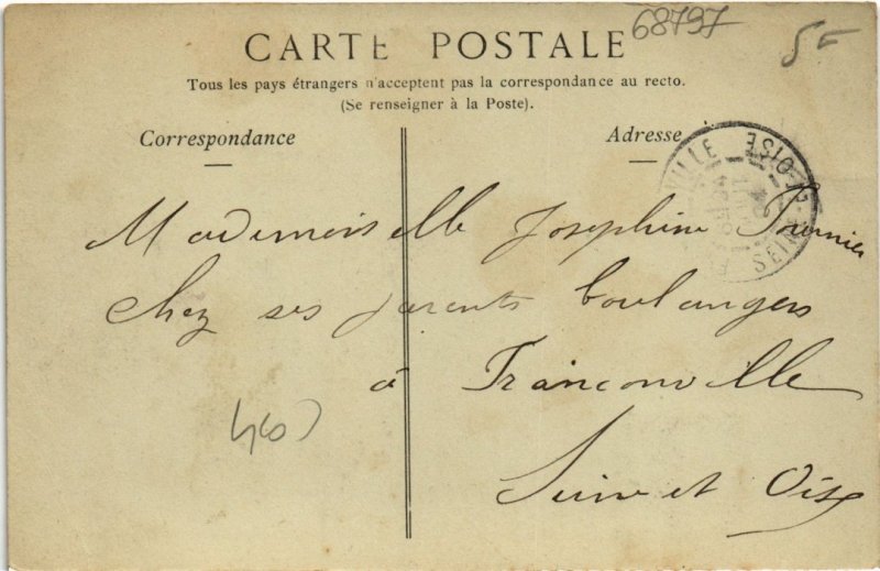 CPA PONTOISE - Rue Thiers (68797)