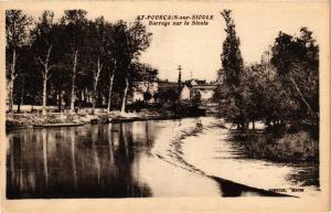 CPA AK St-POURCAIN-sur-SIOULE Barrage sur la Sioule (683364)