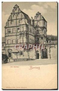 Postcard Old Bamberg Alte Residens