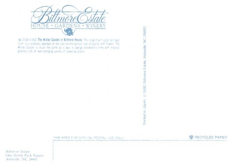 Biltmore Estate - Asheville, North Carolina