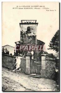 St Mihiel - Rupt before - L & # 39Eglise - The Great War 1914 1916 Old Postcard