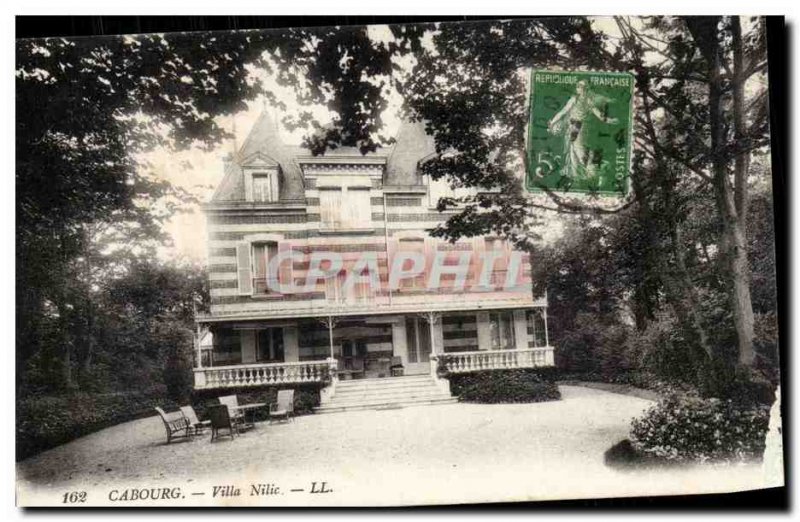 Cabourg Old Postcard Villa Nilic