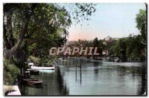 Modern Postcard St Maur La Varenne (Seine) Banks of the Marne