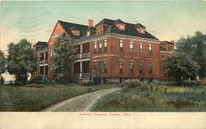 c1907 Chromograph Postcard; Aultman Hospital, Canton OH Stark County posted