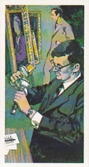 Brook Bond Tea Vintage Trade Card Police File 1977 No 26 Arts & Antiques Squad