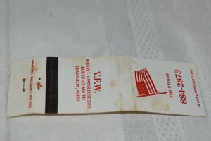 VFW Robert I Castor Post 5101 Lexington Ohio 20 Strike Matchbook Cover