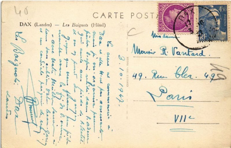 CPA Dax Les Baignots (1263231)