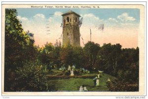 HALIFAX , Nova Scotia , Canada , PU-1928 : Memorial Tower , North West Arm