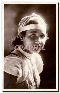 Morocco Old Postcard Child careful Types