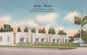 Florida Clewiston Palm Motel