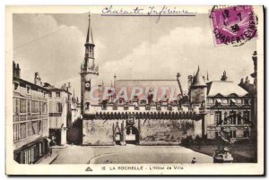 Old Postcard La Rochelle L & # City 39hotel