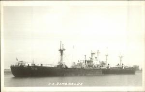 Steamship SS Esmeralda Buenos Aires Real Photo Postcard