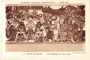 BT15149 Types Indigenes de l ile de Bali section des pays bas        Indonesia