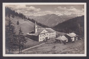 Austria postcard Maria Waldrast Monastery Alps 1341m Olperer view 1929