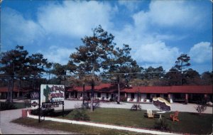 Myrtle Beach South Carolina SC Motel c1950s-60s Postcard