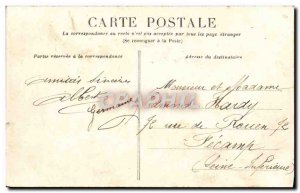 Old Postcard On Risle Brionne