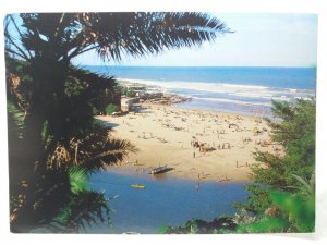 Uvongo Beach Natal South Coast Vintage Postcard Africa 1984