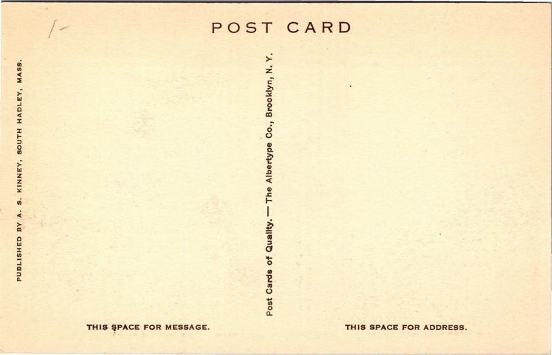 Rockefeller Hall, Mount Holyoke College South Hadley MA Vintage Postcard K08