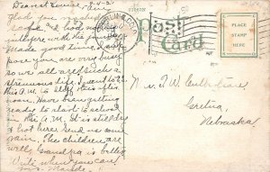 F86/ Sterling Colorado Postcard 1921 Elks Temple Building 