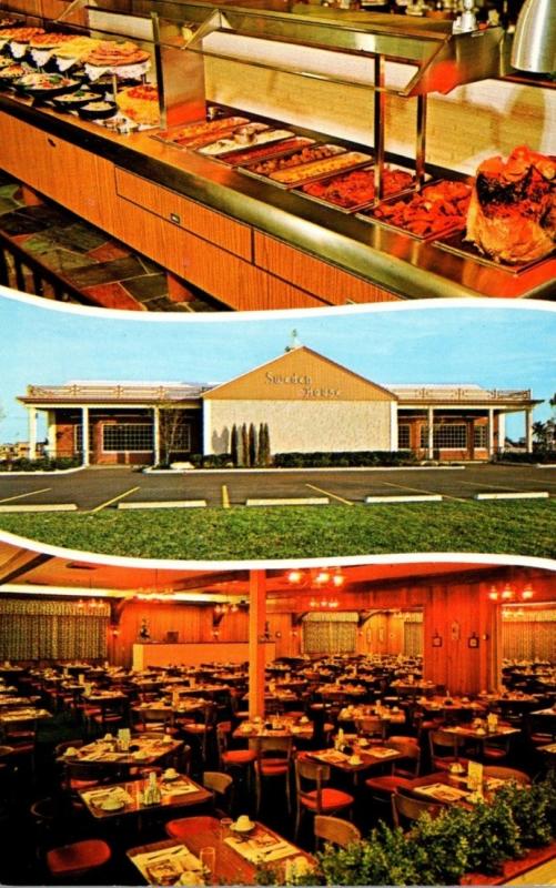 Florida Fort Lauderdale The Sweden House Smorgasbord 1966