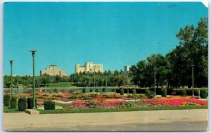 M-41785 Legislative Gardens Wascana Lake City Centre Regina Saskatchewan Canada