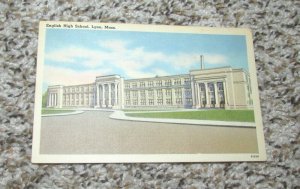 English High School Lynn MA Mass Massachusetts Postcard (A20)