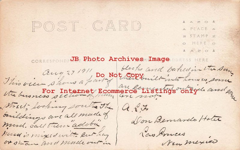 NM, Las Cruces, New Mexico, RPPC, Street Scene, Free Mason's Parade, Photo