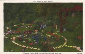 Indiana French Lick The Garden French Lick Springs Hotel Curteich