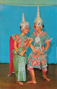 Thailand Thai Actor and Actress A Posture Of Lakorn Thai Theatrical Play
