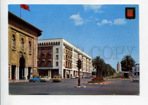 422050 Morocco to GERMANY RABAT Mohamed V avenue real posted air mail RPPC