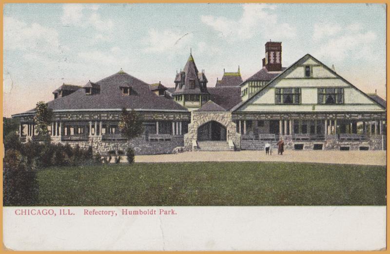 Chicago, ILL., Refectory, Humboldt Park - 1908
