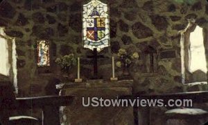 Chancel In Shelter Chapel Shrine Mont - Orkney Springs, Virginia