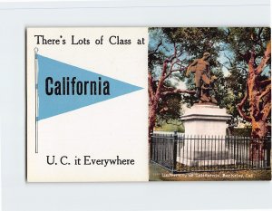 Postcard There's Lots of Class at California US it Everywhere